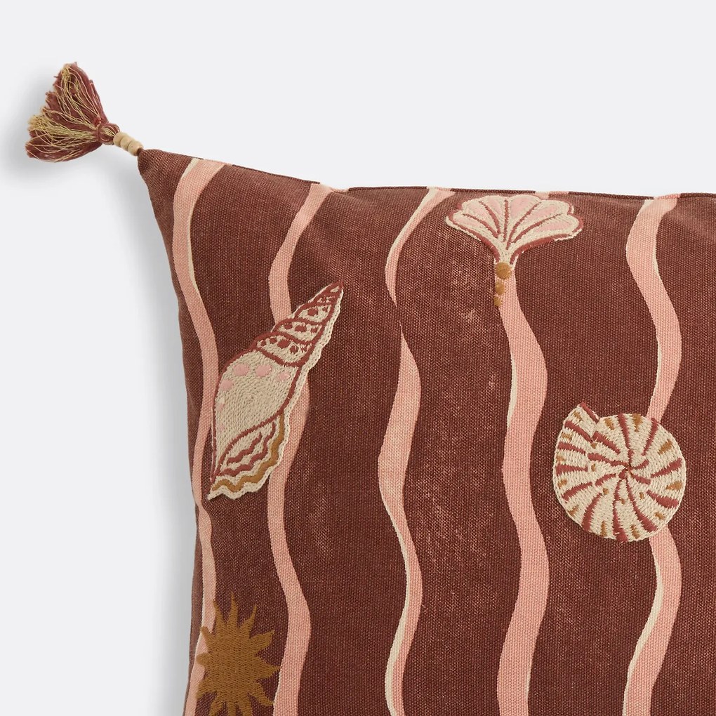 Rechthoekige kussenhoes 50x30 cm, katoen, KIANA