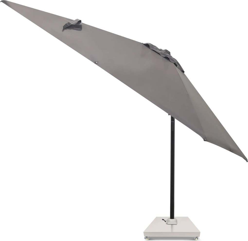 Zweefparasol 3x3.5m S2 Excellent Mocha (excl. voet) Taupe-naturel-bruin Camello Luna
