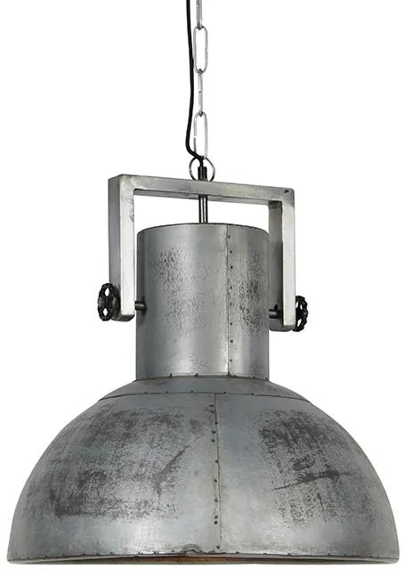 Industriële hanglamp grijs 40 cm - Samia Sabo Industriele / Industrie / Industrial E27 Binnenverlichting Lamp