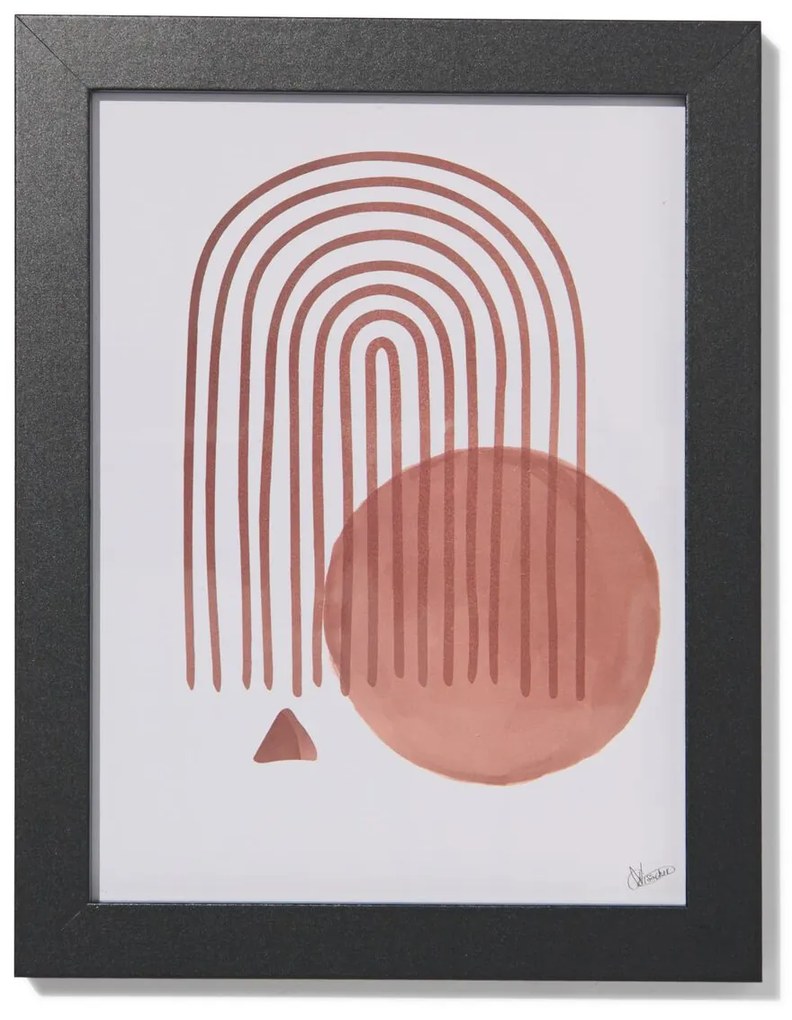 HEMA Fotolijst Hout 15x20 Zwart (zwart)