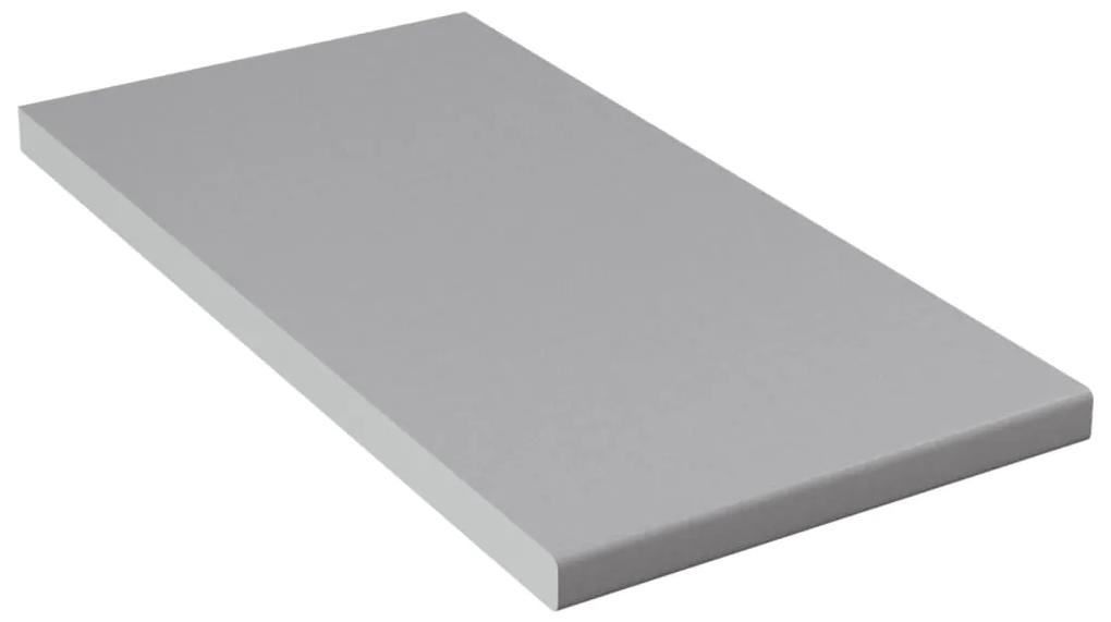 vidaXL Aanrechtblad 30x60x2,8 cm spaanplaat grijs