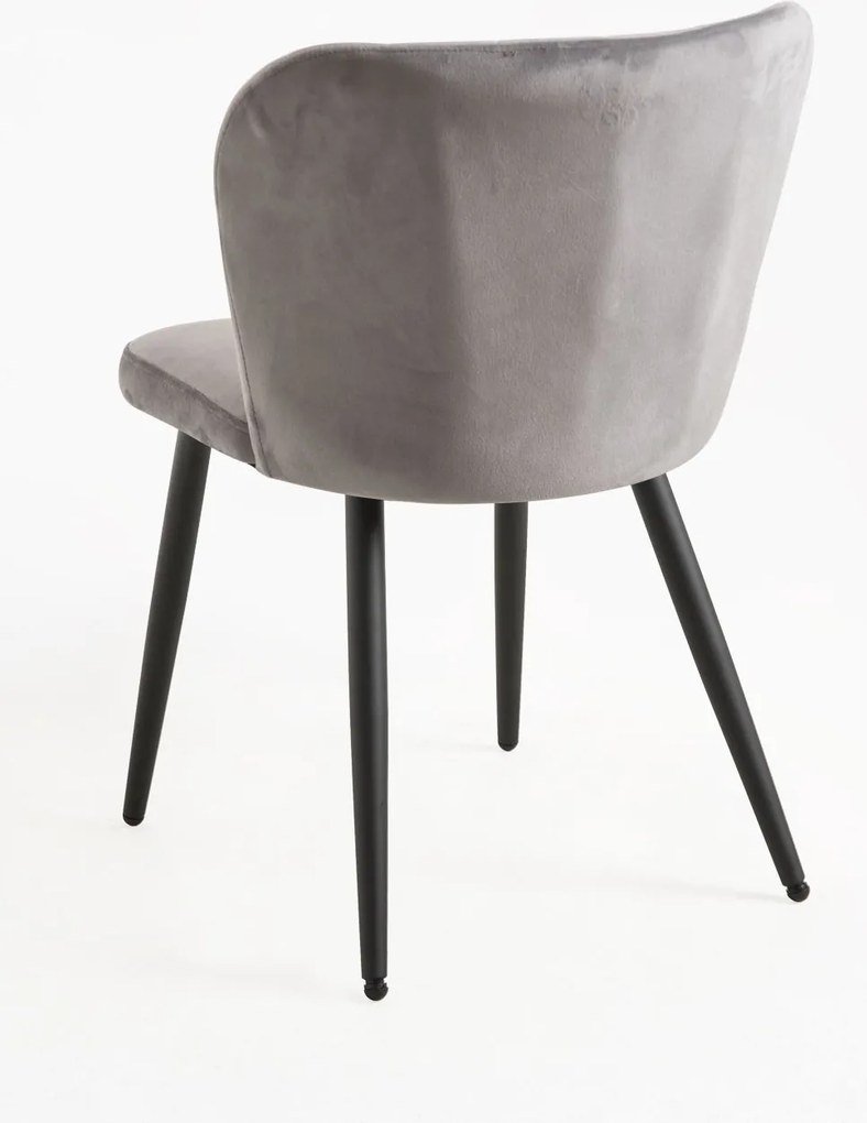 Set 4 Luk Fluwelen Stoelen