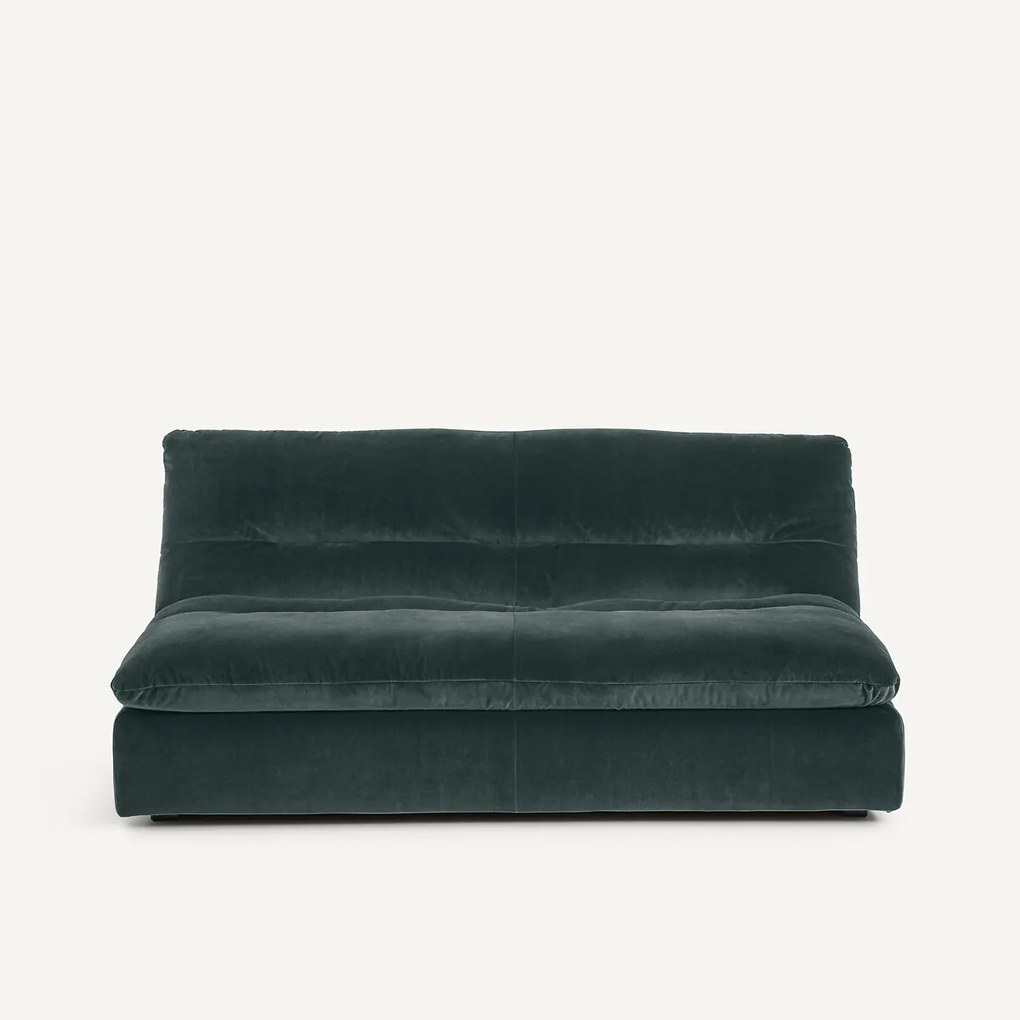 3-zits modulaire zetel in fluweel, GIULIANO