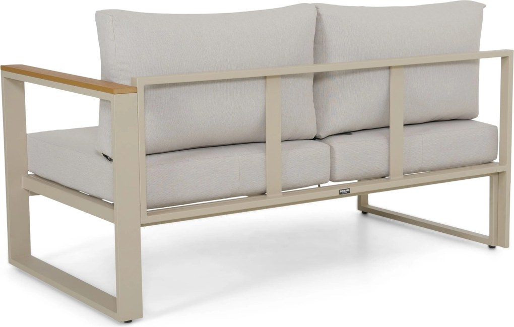 Hoek loungeset 5 personen Aluminium Zand/Beige Domani Furniture Nordic