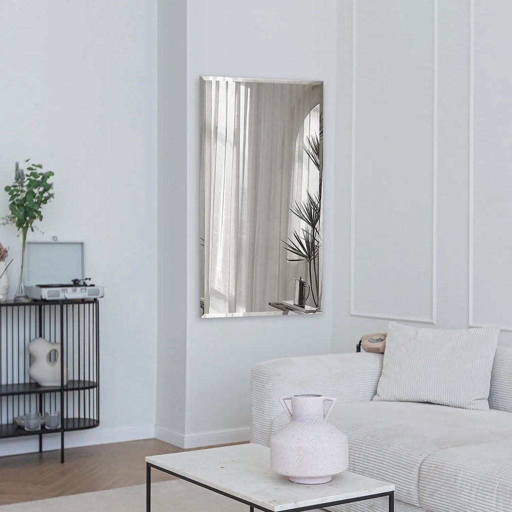 Rechthoekige spiegel met facetrand – Pure Collection R26