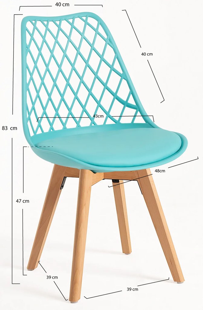 Pak 4 Mima Stoelen