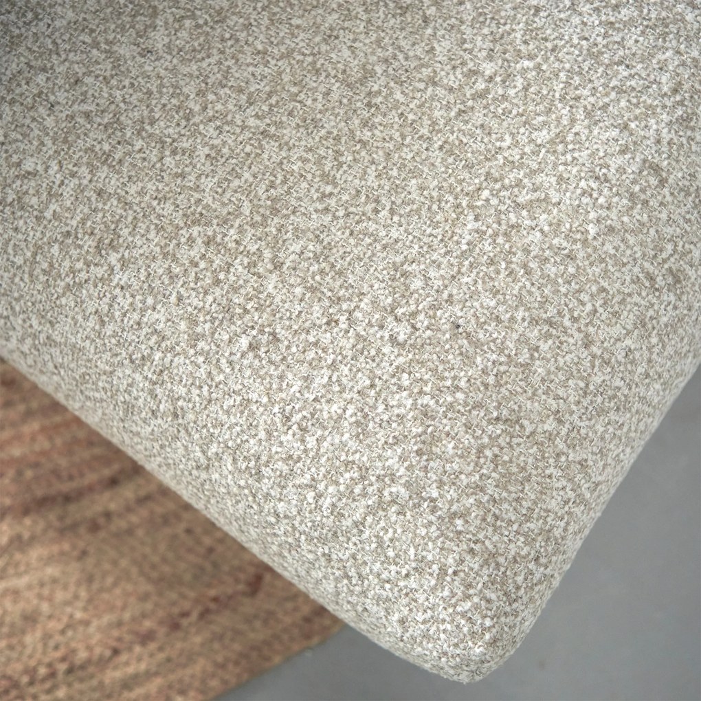 Moderne Hoekbank Beige Links