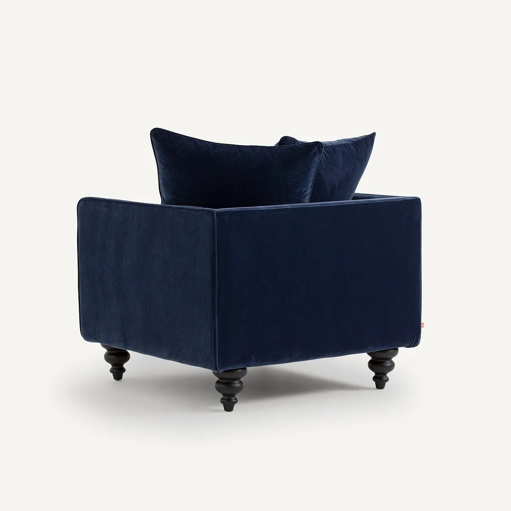 Fauteuil fluweel, Lazare