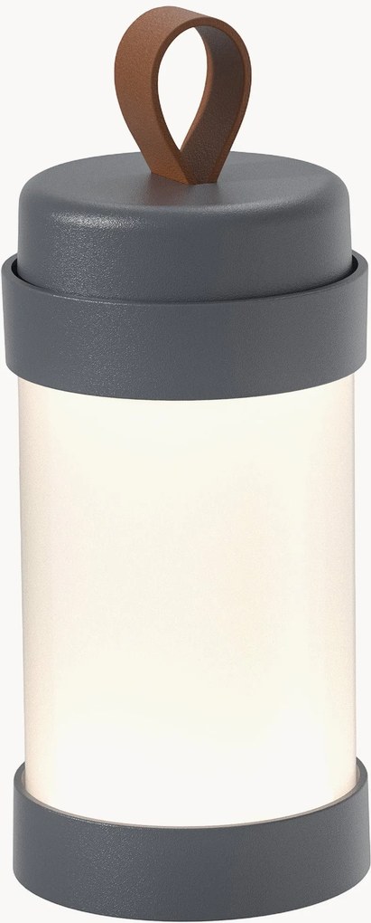 Draagbare in- & outdoor LED-tafellamp Alva met dimmer