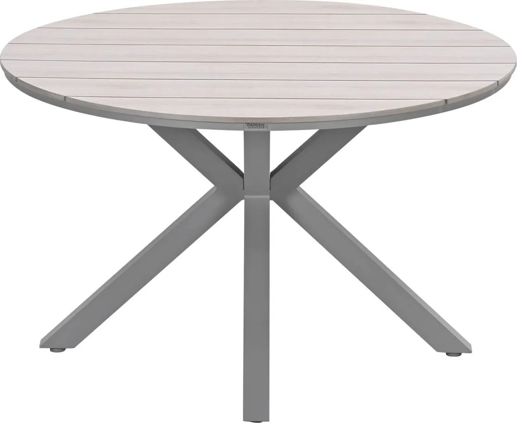 Garden Impressions Tulli tuintafel Ø122 cm - light teak look