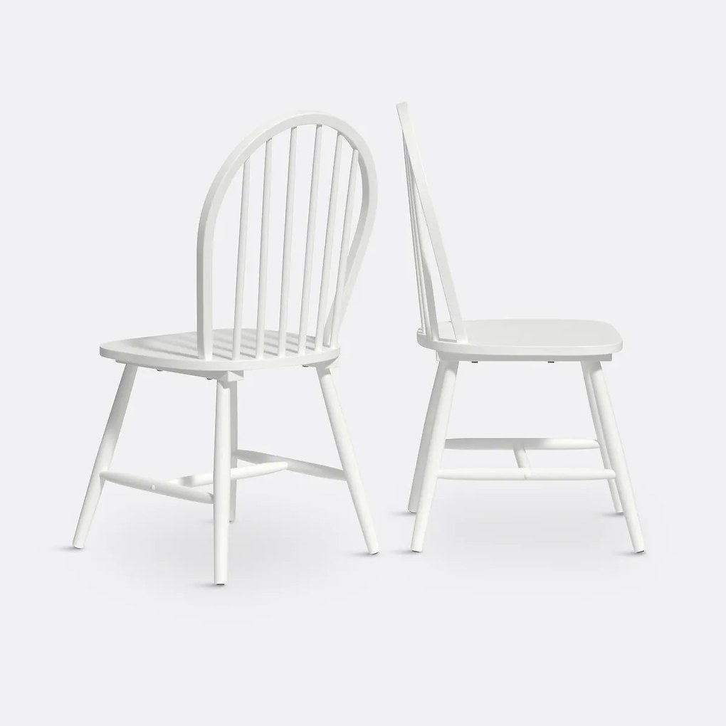 Set van 2 stoelen met spijlen, Windsor