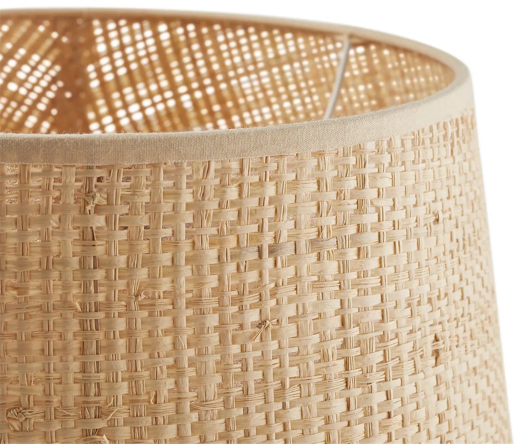 Hanglamp / lampenkap in raffia,Ø25 cm, Jania