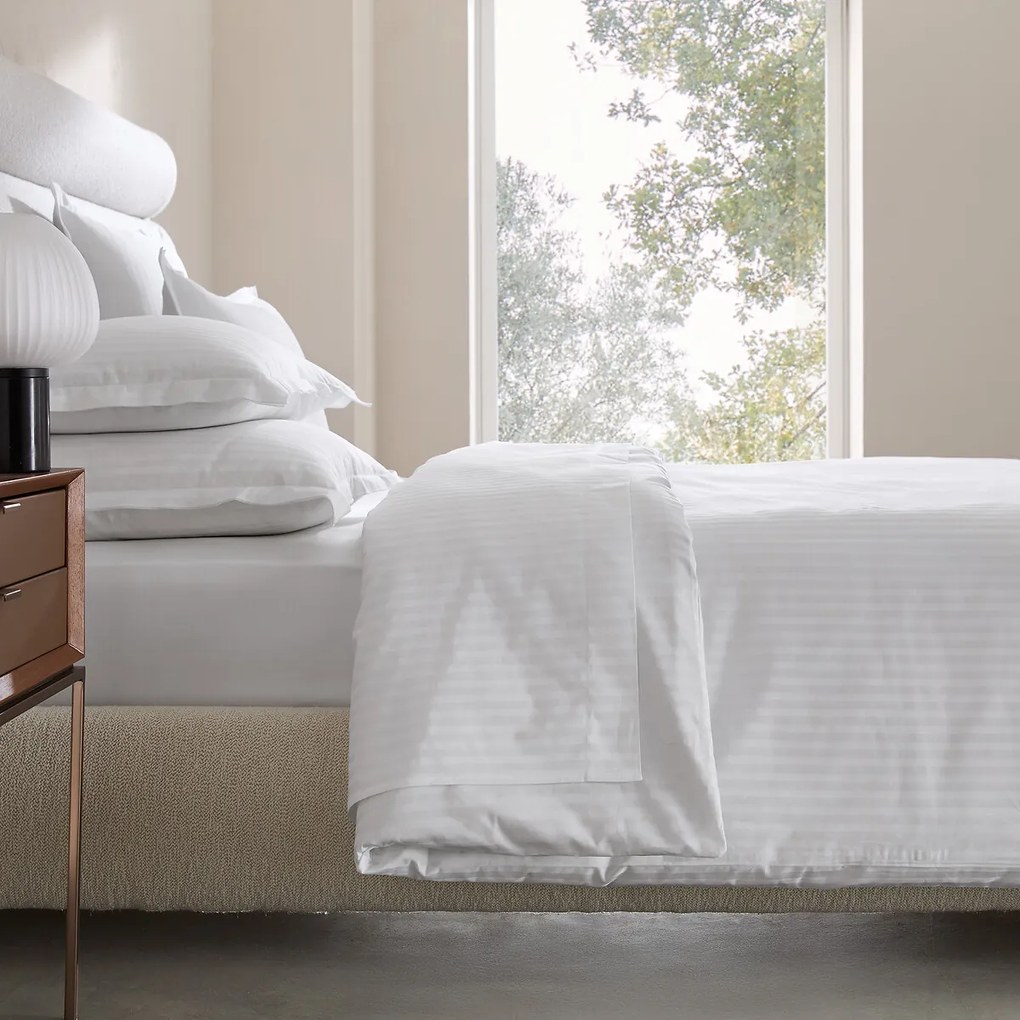 Dekbedovertrek in katoensatijn, Galor