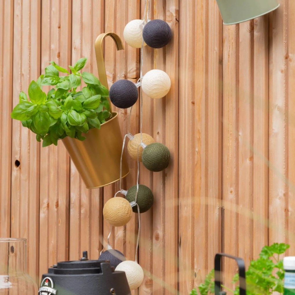Cotton Ball Lights Outdoor lichtslinger - Starter Kit - Cazar