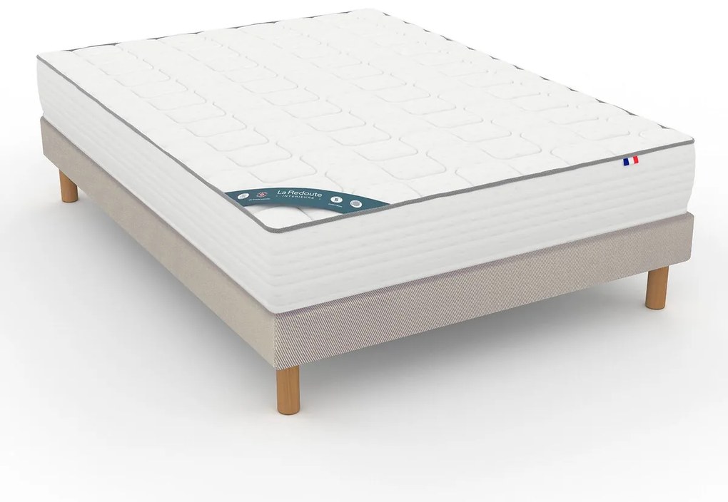 406-veerset stevige matras + lattenbodem