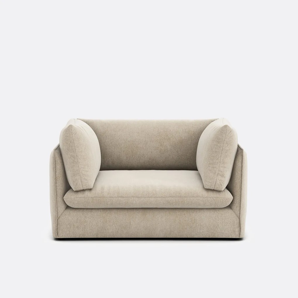 Fauteuil XL in mêlee stof Malo