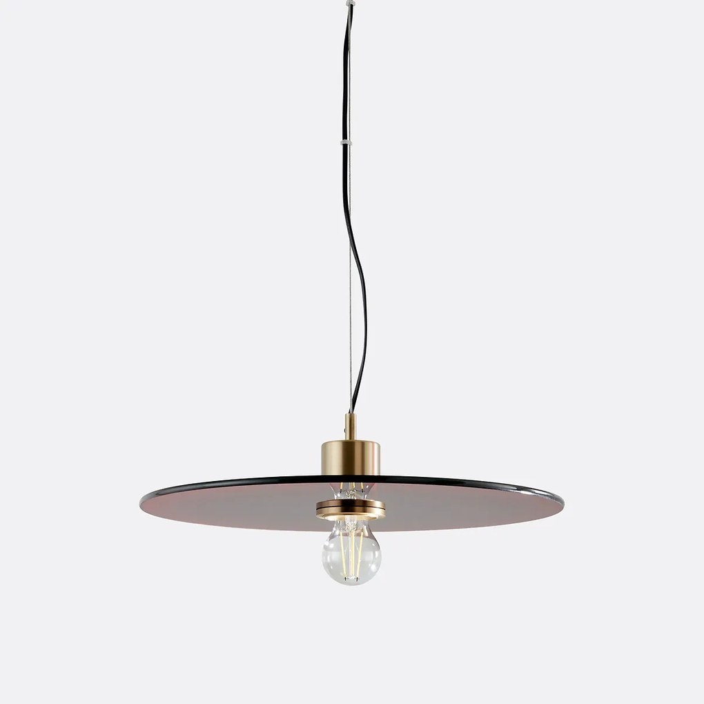 Hanglamp in gekleurd glasØ42,5 cm, Mora