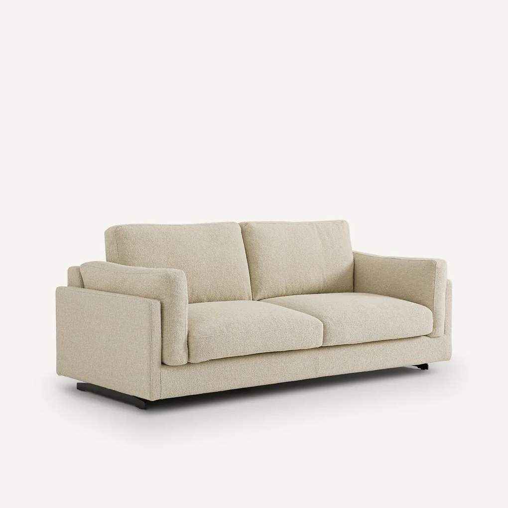 3-zits bank, omvormbaar, badstof, César