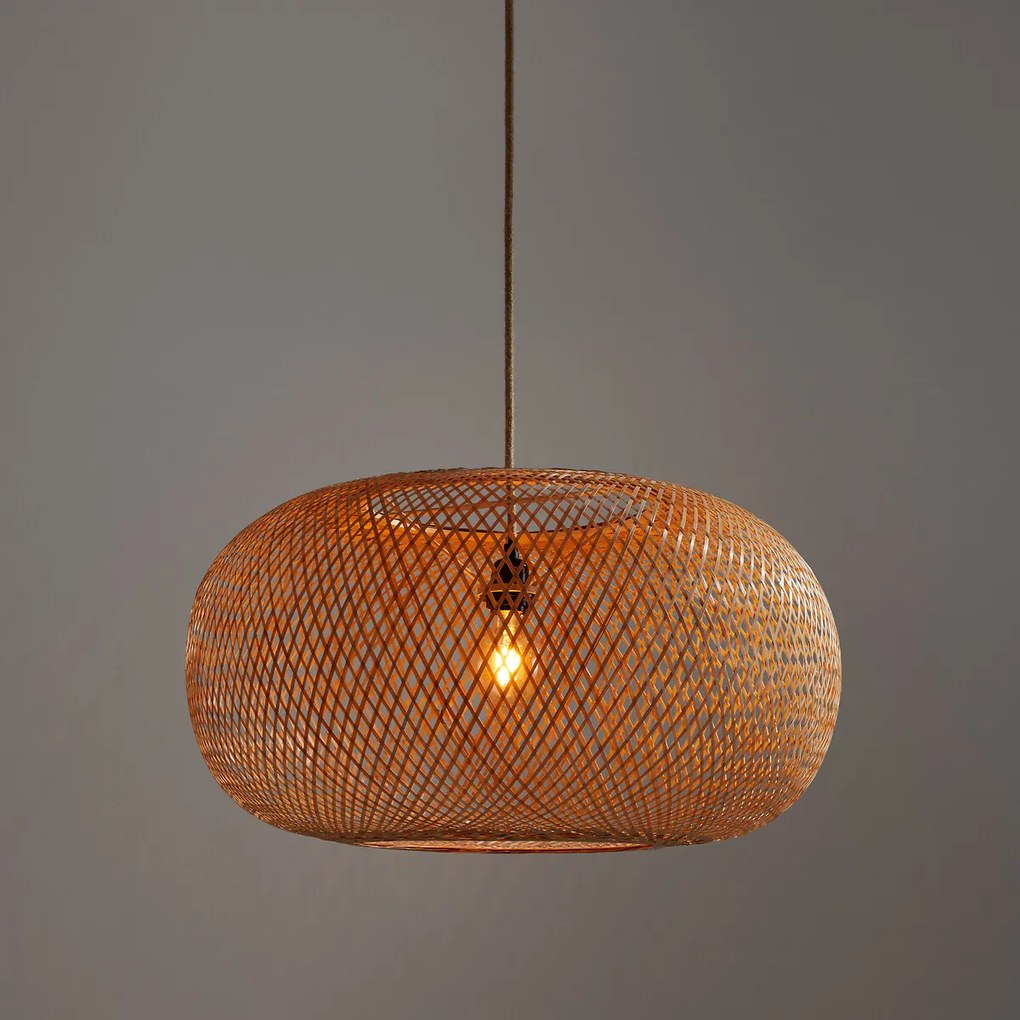 Hanglamp in bamboeØ65 cm, Ezia