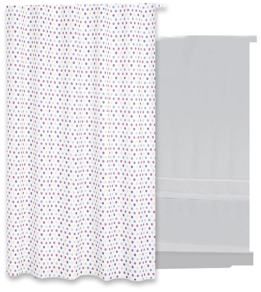 Douchegordijn Differnz Tips Polyester 180x200 cm