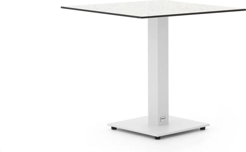 Tuin eettafel Forza  | Vierkant  | Tuintafel Kunststof | 80x80cm | 2 personen | Kees Smit Tuinmeubelen