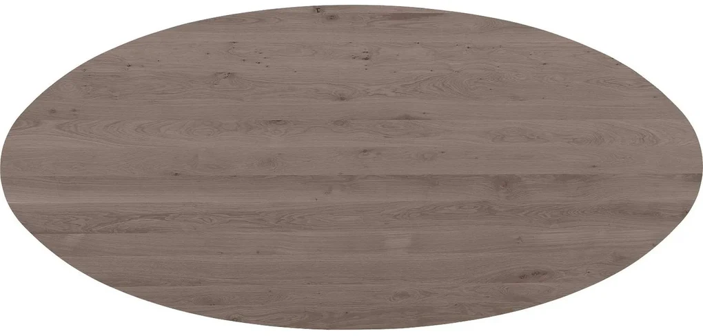 Goossens Excellent Eettafel Gs-1302, Ovaal 240 x 130 cm