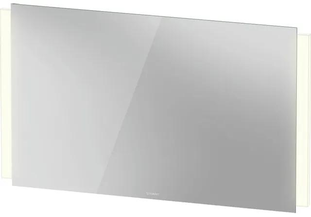 Duravit Ketho 2 spiegel - 120x70cm - met verlichting LED verticaal - met spiegelverwarming - wit mat K27074000000100