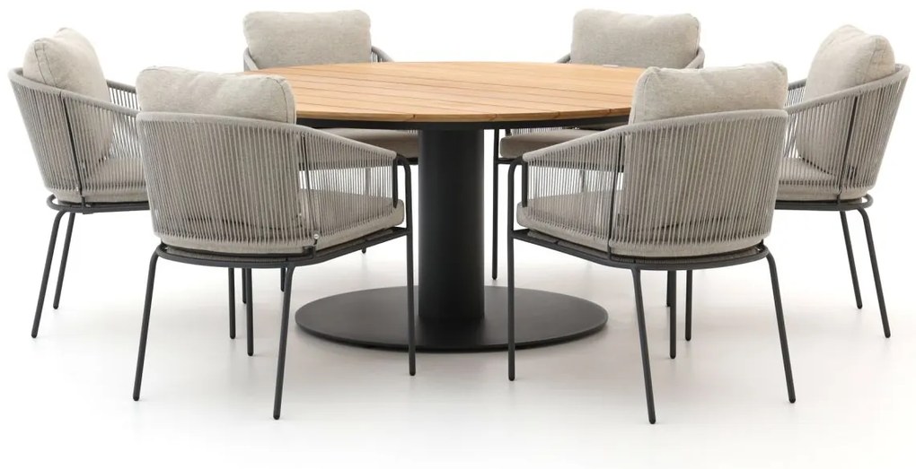 SUNS Revello/Grado ø170cm dining tuinset 7-delig