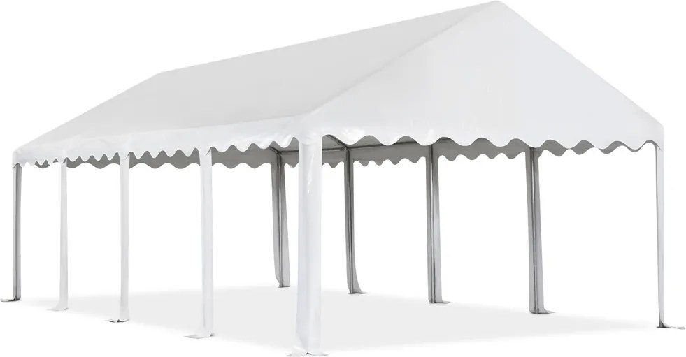 Witte Hanover tuinfeesttent 4x8m Tuinpunt