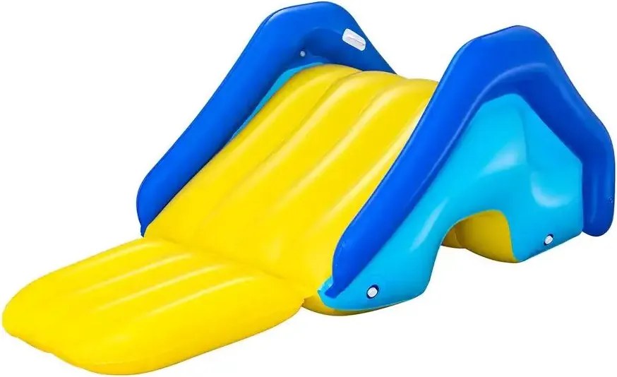 Bestway gigantische opblaasbare waterglijbaan/splash - 2 personen - L247 x B124 x H100 cm