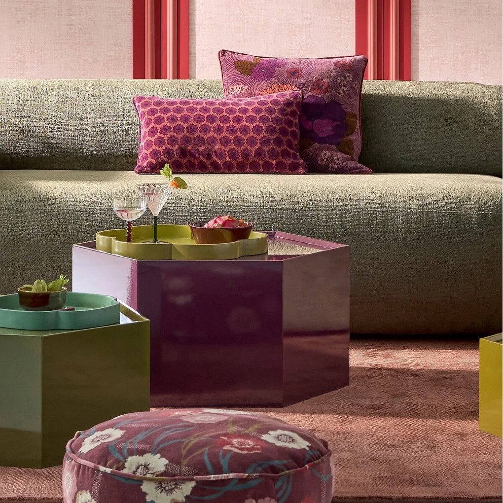 Rechthoekige kussenhoes in fluweel, Velluto