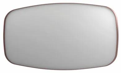INK SP29 spiegel - 160x4x80cm contour in stalen kader - geborsteld koper 8409684