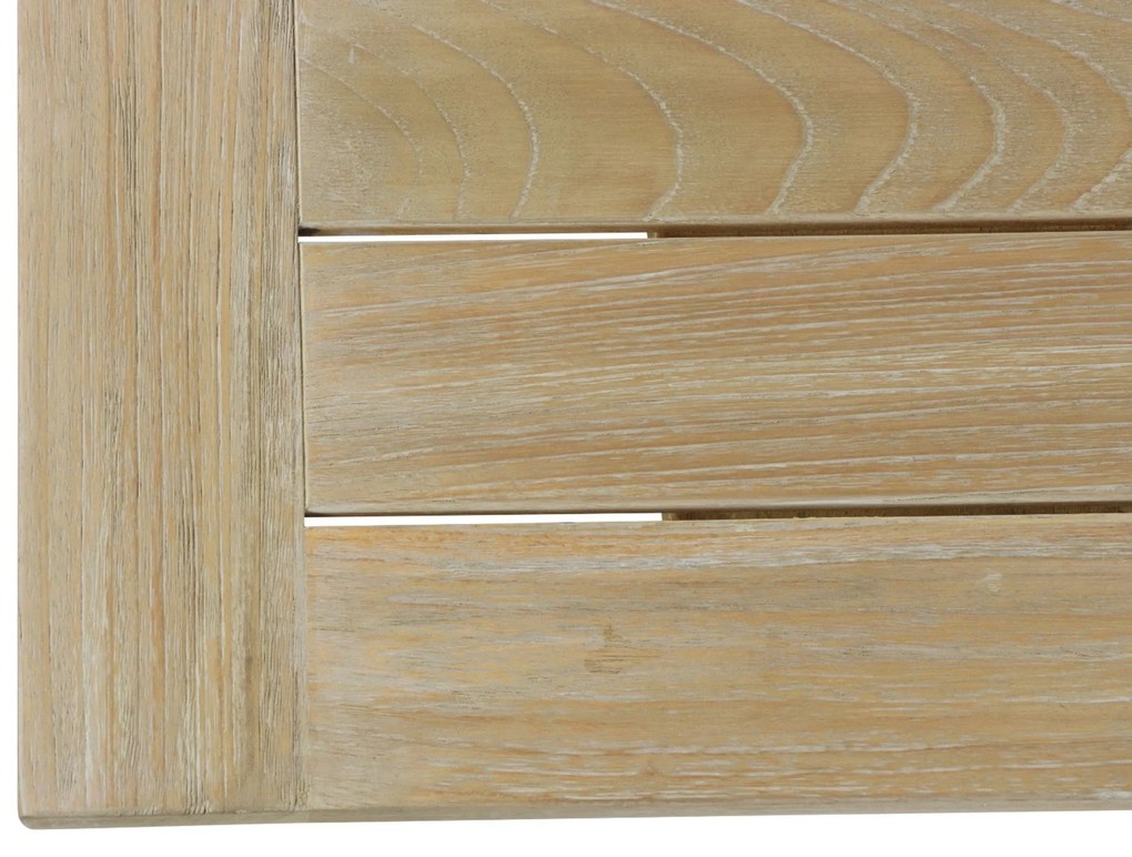 Dining Tuintafel Rechthoekige tuintafels/Rechthoekig 190 x 95 cm Aluminium/Teak Grijs Condor