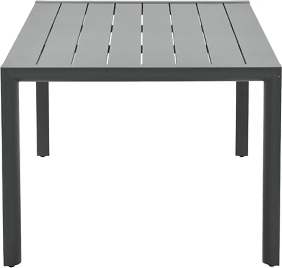 Garden Impressions Adana tuintafel 180x100 - donker grijs