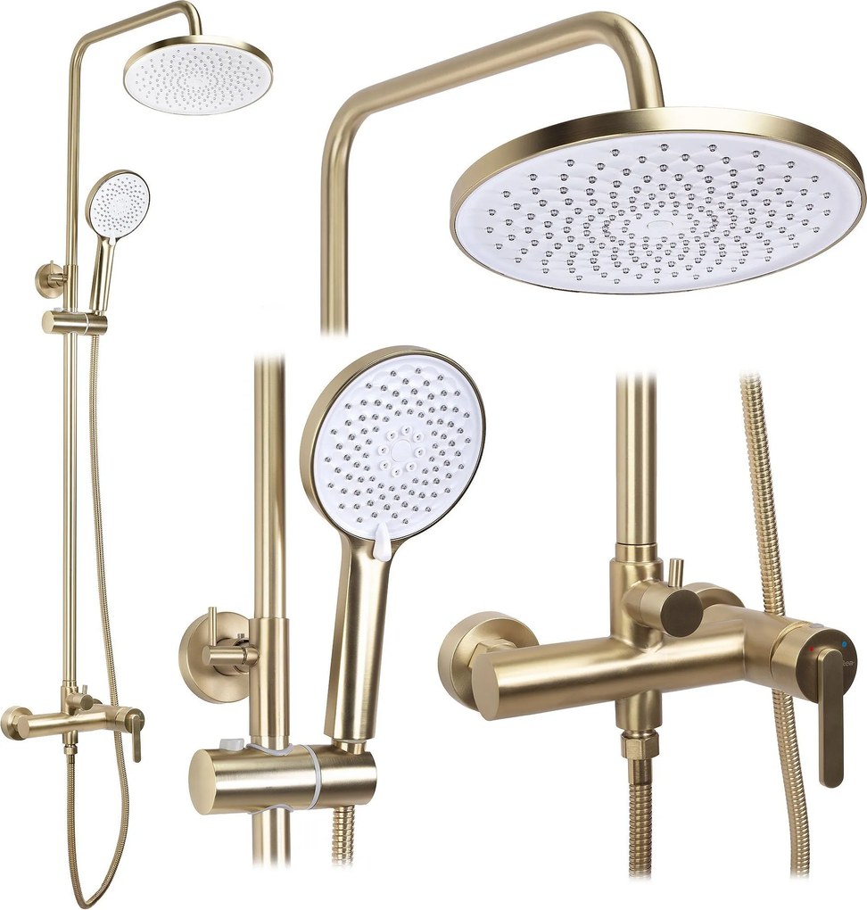 Doucheset Rea Ontario Brush Gold