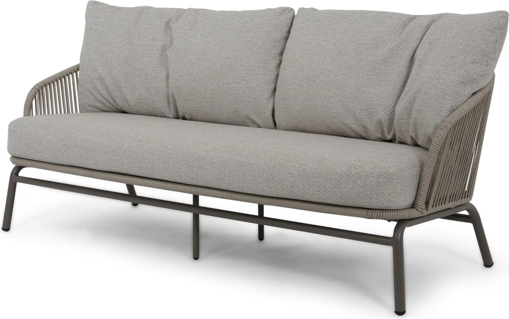 Stoel en Bank Loungeset 4 personen/5 personen Rope Taupe Coco Livo