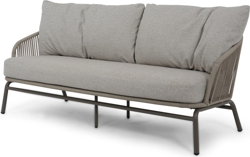 Stoel en Bank Loungeset  Rope Taupe  Coco Livo