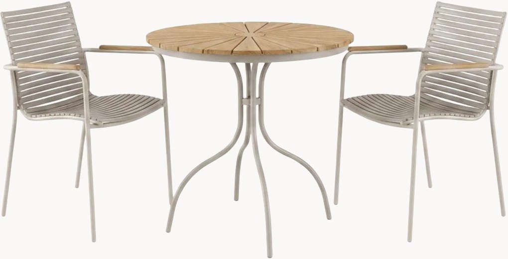Tuinmeubelset Ellen, 3-delig