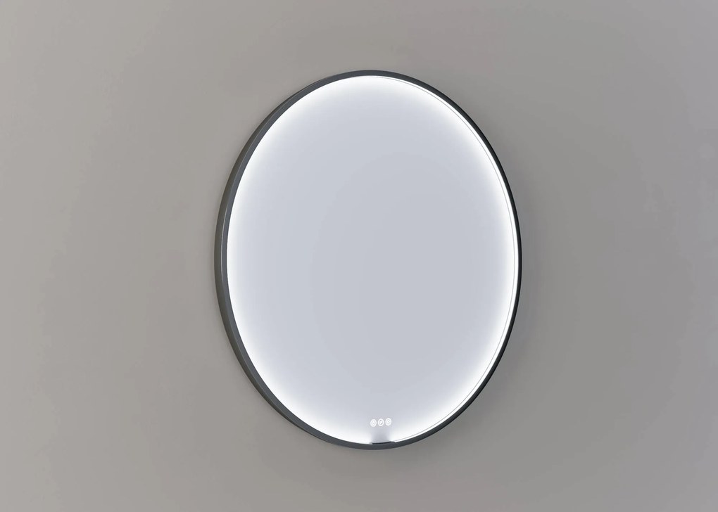 Thebalux M04 Spiegel 100x4,5x100 cm Gun Metal