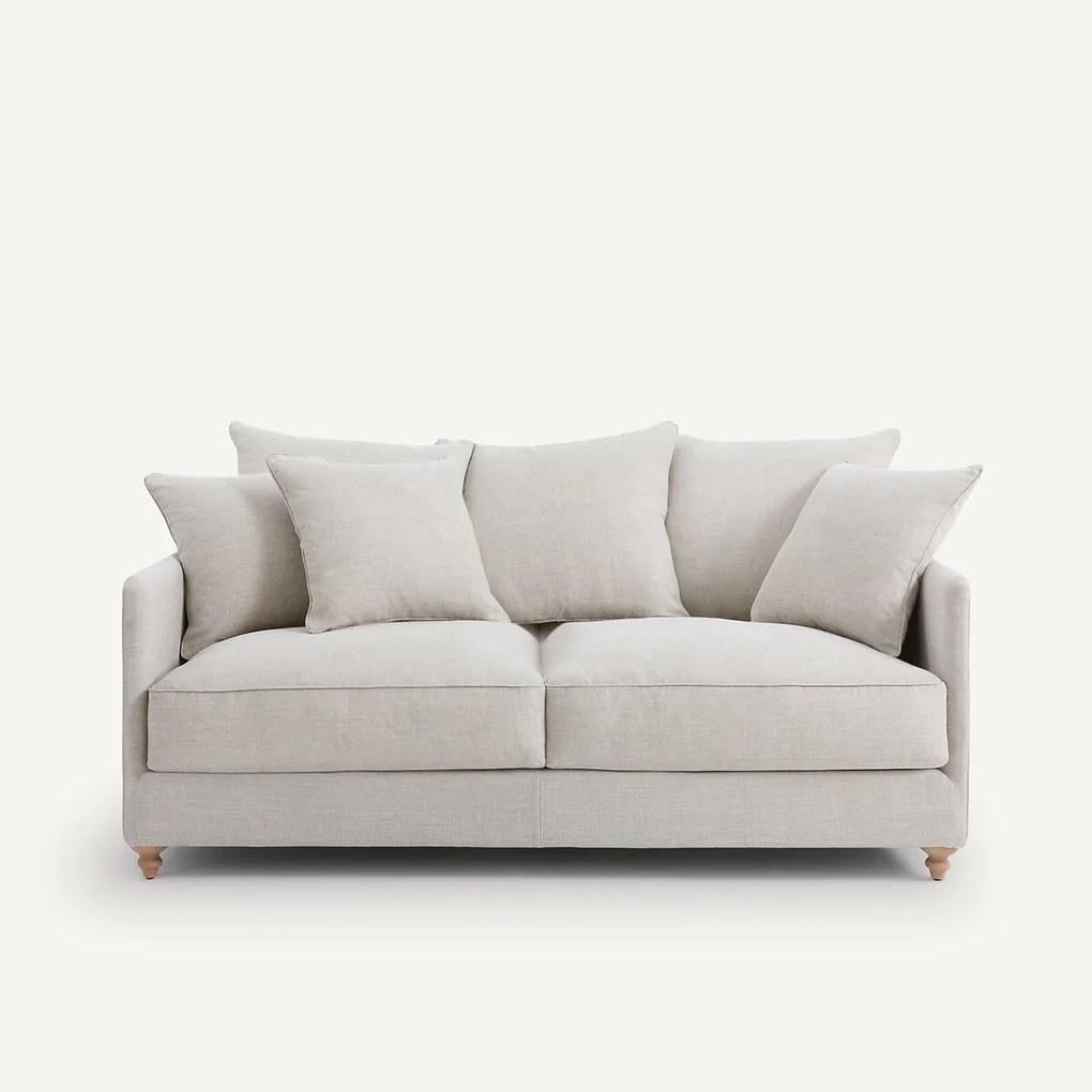 Compact omvormbare bank in katoen/linnen, Lazare