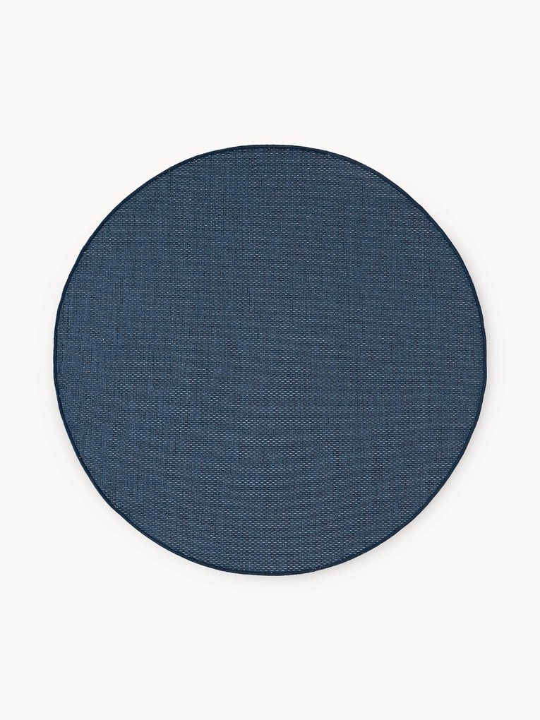 Rond dubbelzijdig indoor & outdoor vloerkleed Whitby