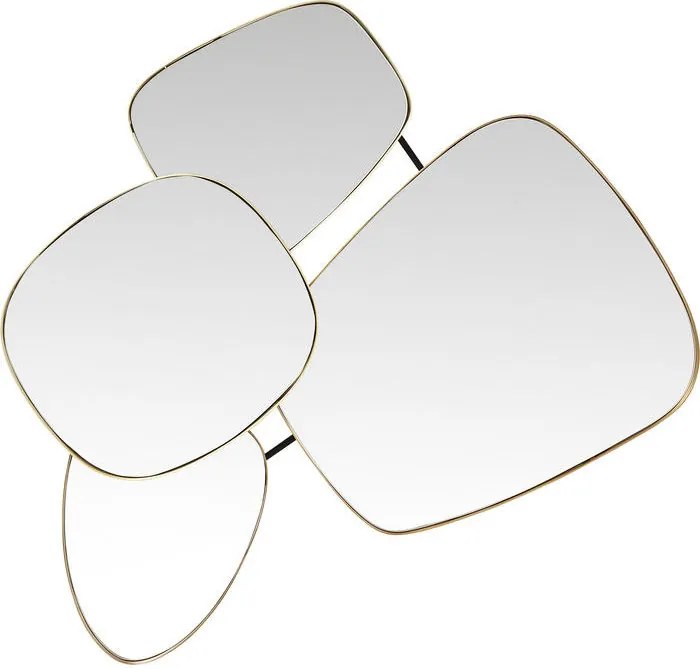 Organische Retro Spiegel Goud - 110x130cm