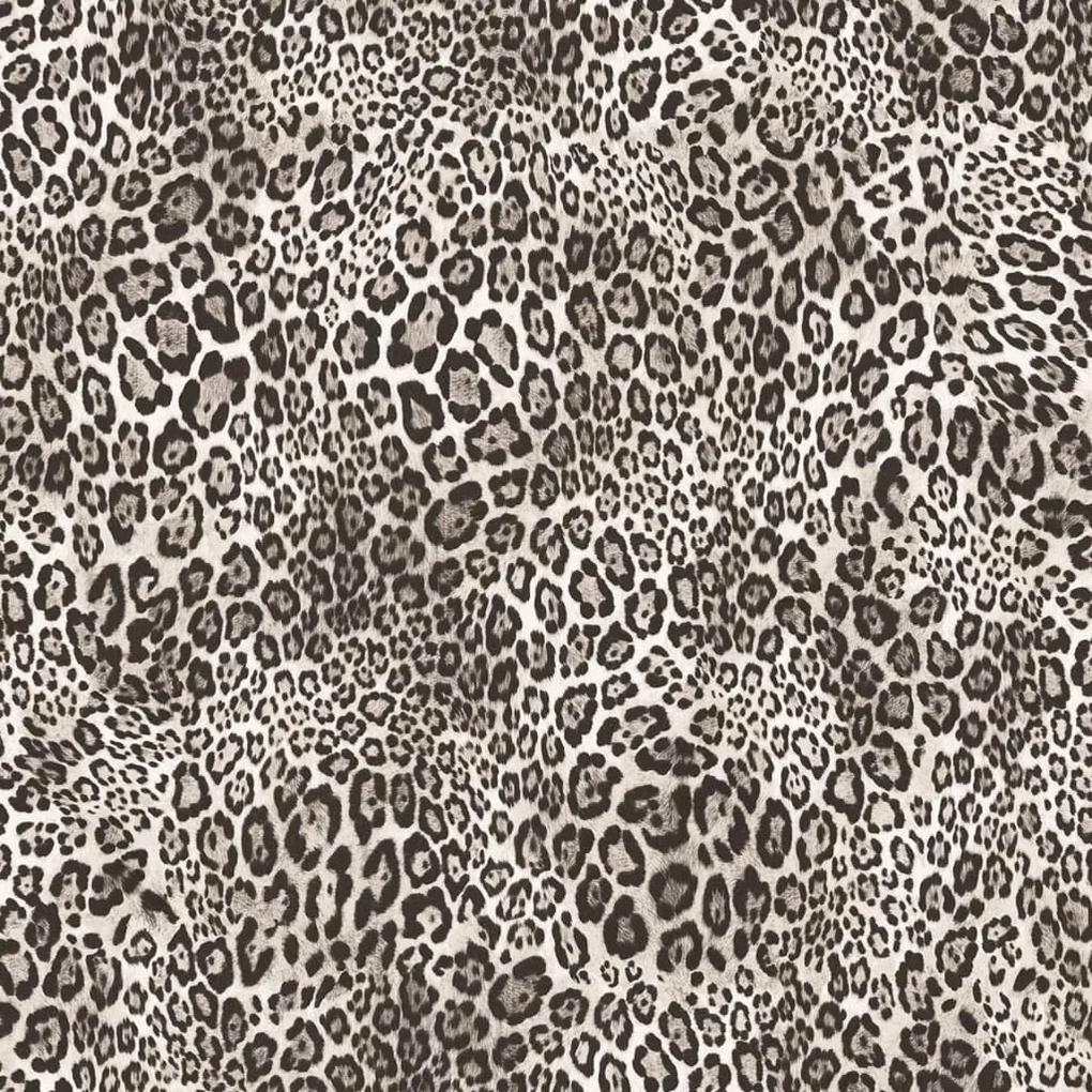 Noordwand Behang Leopard Print zwart