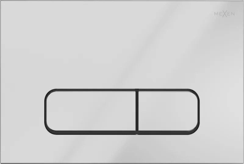 Mexen Fenix Air 02 pneumatische spoelknop, glanzend chroom - 6A0201