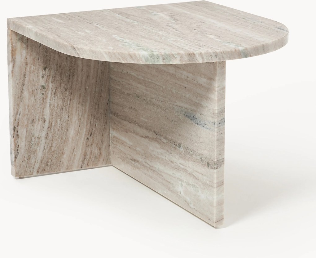 Ovale marmeren salontafel Leander