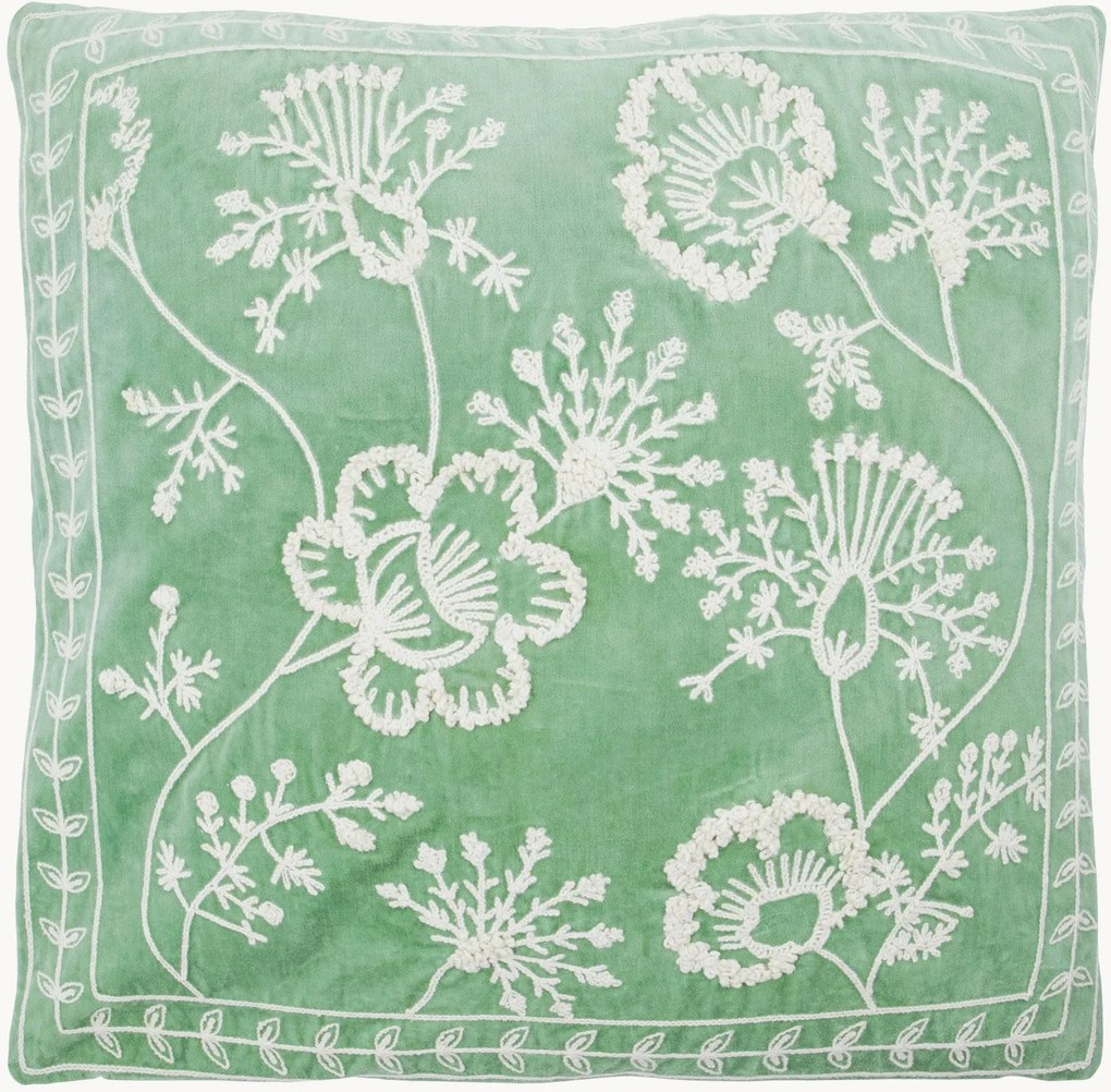 Handgemaakte jacquard kussenhoes Mano