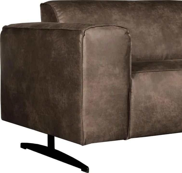 2-zits bank Lambada - leer Colorado bruin 04 - 1,88 mtr breed