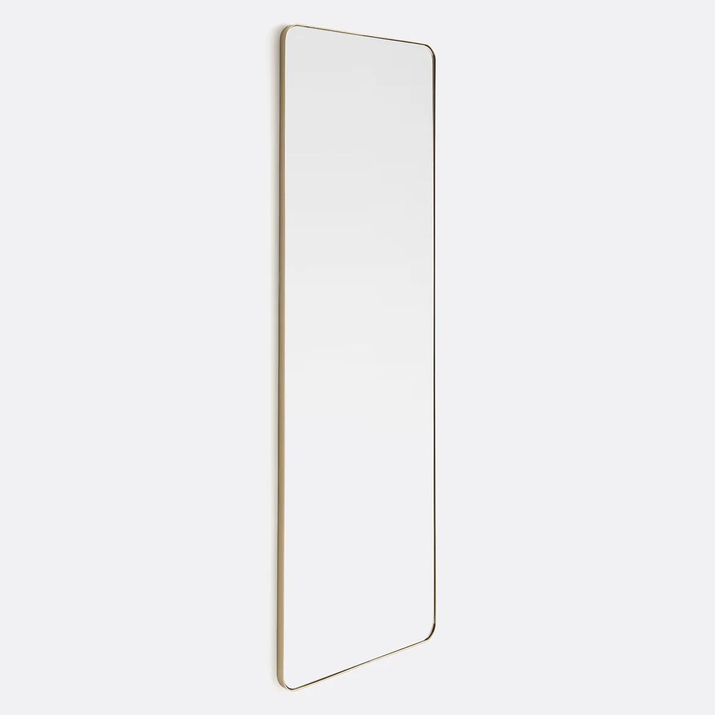 Rechthoekige spiegel in metaal ijzer 50x150 cm, Iodus