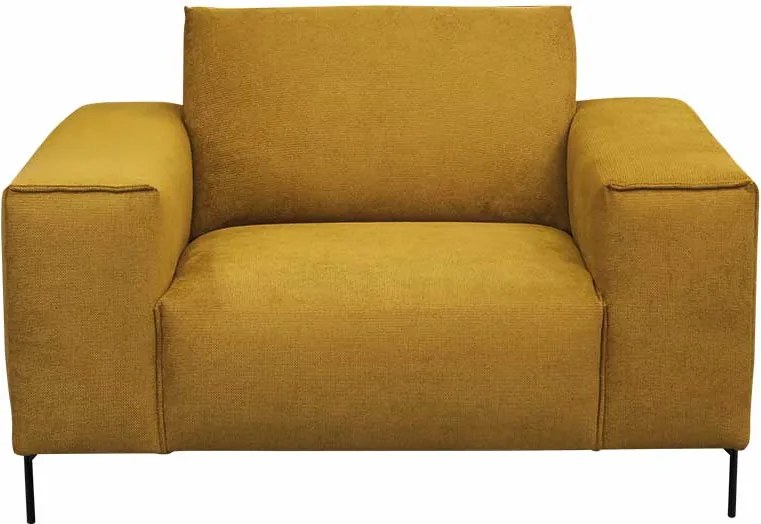 Fauteuil - Höft - stof Regain okergeel 23