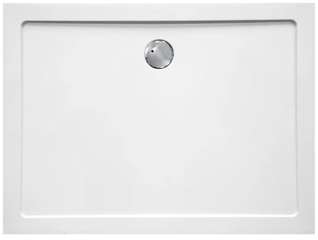 Haceka Belice douchebak rechthoekig 120x90cm wit